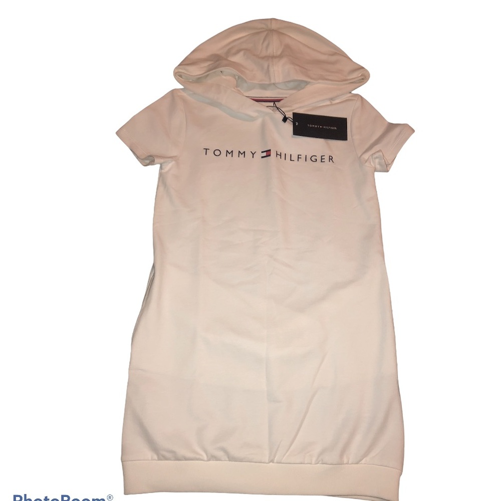 Tommy Hilfiger Girls dress with hoodie Sz 6